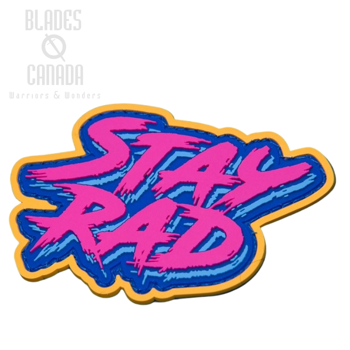 Mil-Spec Monkey Patch - Stay Rad Text PVC